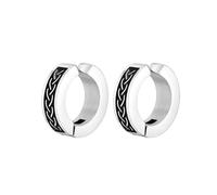Celtic Knot Earring Clip for Men Boys Never Fade Earrings Europe Ethnic Accessory