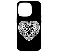 Celtic Knot Heart Irish Scottish Tribal St Patricks Design Case for iPhone 14 Pro