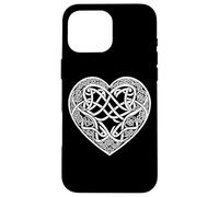 Celtic Knot Heart Irish Scottish Tribal St Patricks Design Case for iPhone 16 Pro Max