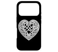 Celtic Knot Heart Irish Scottish Tribal St Patricks Design Case for iPhone 17 Pro