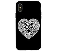Celtic Knot Heart Irish Scottish Tribal St Patricks Design Case for iPhone X/XS