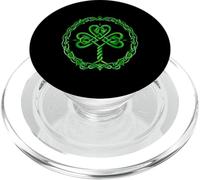 Celtic Knot Irish Roots Shamrock Clover St Patricks Day PopSockets PopGrip for MagSafe