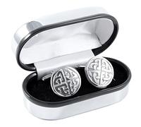 Celtic Knot Pewter Cufflinks