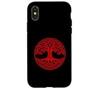 Celtic Knot Sacred Tree Symbol Nature Roots Design Case for iPhone X/XS