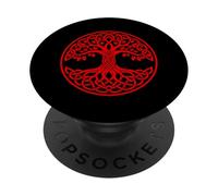 Celtic Knot Sacred Tree Symbol Nature Roots Design PopSockets Adhesive PopGrip