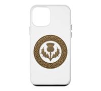Celtic Knot Scottish Thistle Bronze Case for iPhone 12 mini