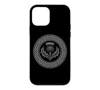 Celtic Knot Scottish Thistle Granite Image Case for iPhone 12 mini