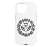 Celtic Knot Scottish Thistle Iron Image Case for iPhone 15