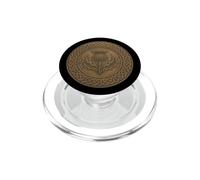 Celtic Knot Scottish Thistle Solid Bronze Image PopSockets PopGrip for MagSafe