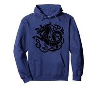 Celtic Knot Seahorse Kelpie Mythical Ocean Pullover Hoodie