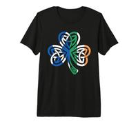 Celtic Knot Shamrock, Irish Scottish Heritage St Patricks Premium T-Shirt