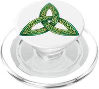 Celtic Knot Trinity Irish Heritage Clover Triquetra PopSockets PopGrip for MagSafe