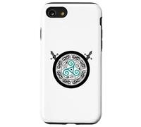 Celtic Knot Triskele Swords Viking Nordic Warrior Mythology Case for iPhone SE (2020) / 7 / 8