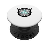 Celtic Knot Triskele Swords Viking Nordic Warrior Mythology PopSockets Adhesive PopGrip