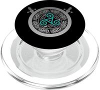Celtic Knot Triskele Swords Viking Nordic Warrior Mythology PopSockets PopGrip for MagSafe