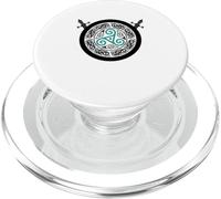 Celtic Knot Triskele Swords Viking Nordic Warrior Mythology PopSockets PopGrip for MagSafe