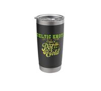 Celtic Knots Way Better Than A Pot of Gold St Patricks Day Stainless Steel Insulated Tumbler