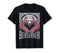 Celtic Knotwork Berserker Bear Nordic Warrior Viking Spirit T-Shirt