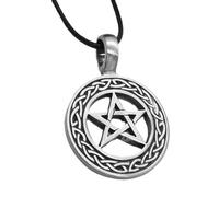 Celtic Knotwork Pentacle Pendant Necklace