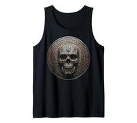 Celtic Knotwork Skull s Samhain Viking Art Tank Top