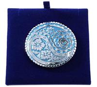 Celtic Large Plaid Pewter Brooch
