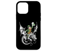 Celtic Leprechaun On Dragon With Ale Mug - Funny Irish Case for iPhone 12 mini