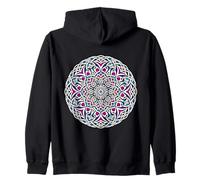 Celtic Mandala Beltane Blessings May Day Celebrations Pagan Zip Hoodie