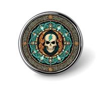 Celtic-Mandala Brooch Pins for Women Men Cute Badge Lapel Pins for Backpack Dress Accessories