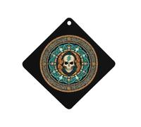 Celtic-Mandala Car Air Freshener Decorative Hanging Aromatherapy Tablets for Car Trucks Rhombus