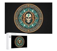 Celtic-Mandala Jigsaw Puzzles for Adults Wooden Puzzle Picture for Home Wall Decor 1000 PCS