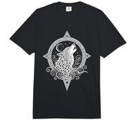Celtic Mandala Stars Three Wolf Moon Comfort Colors Adult Heavyweight T-Shirt