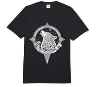 Celtic Mandala Stars Three Wolf Moon Comfort Colors Adult Heavyweight T-Shirt