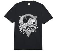 Celtic Mandala Stars Three Wolf Moon Comfort Colors Adult Heavyweight T-Shirt