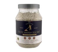 Celtic Marsh Sea Salt 500g - Light Grey, Coarse, Unrefined Natural Hand Harvested Sea Salt from France, Rich in 82 Essential Minerals