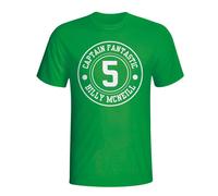 Celtic Men's Billy McNeil Captain Fantastic T-shirt in Green | Size: Large Celtic Green L