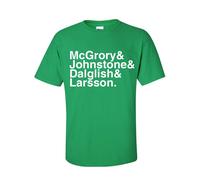 Celtic Men's Mens Football Legends T-Shirt in Green | Size: Large Celtic Green L