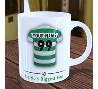 Celtic Mug Personalised Celtic Cup for Football Supporters Fans Birthday Christmas