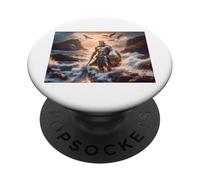 celtic mythology Bran the Blessed, protector of Britain PopSockets Adhesive PopGrip