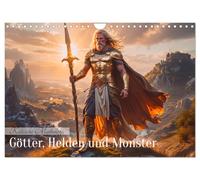 Celtic mythology - gods, heroes and monsters UK-Version (Wall Calendar 2026 DIN A4 Landscape), CALVENDO 12 Month Wall Calendar
