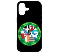 Celtic Nations Flags Wheel, Cultural Heritage Circle Design Case for iPhone 17