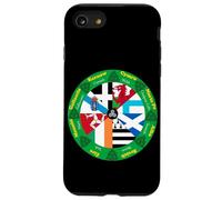 Celtic Nations Flags Wheel, Cultural Heritage Circle Design Case for iPhone SE (2020) / 7 / 8