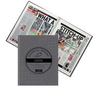 Celtic Newspaper Headlines Football Book - Gift (LAST MINUTE GIFT) Approx A3 in size - CONTENT UP TO 2023 - Fast Delivery! Buy NOW and PERSONALISE LATER! (Celtic 2023)