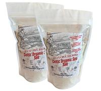 Celtic organic Sea Salt Fine Dry 4 lb (1815 g) - Premium Sel de Guérande from France - Unrefined, Mineral-Rich, Gourmet Fine Sea Salt - Hand-Harvested, Natural, Perfect for Cooking & Seasoning