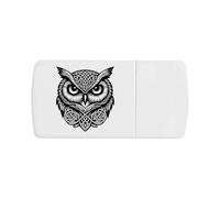 'Celtic Owl' Pill Box with Tablet Splitter (PI00034722)