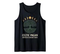 Celtic Pagan Pride Triskelion Tree of Life Heritage Magic Tank Top