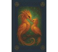 Celtic Phoenix Journal - 6″ × 9″ Tree of Life Edition (120 Blank Pages, Hardcover): A Celtic Journal With Golden Phoenix Cover and World Tree Back ... Journaling, Notes, And Daily Inspiration!