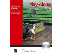 Celtic - Play Along Flute Edition with play-along flute with CD or piano accompa