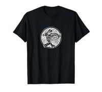 Celtic Rabbit Knot Spirit Animal Runes in Gothic Style T-Shirt