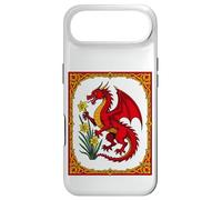 Celtic Red Dragon Holding a Daffodil Case for iPhone Air