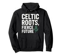 Celtic Roots Fierce Future Irish Pride Pullover Hoodie